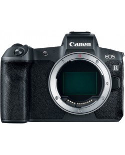 Безогледален фотоапарат Canon - EOS R, 30.3MPx, черен + Обектив Canon - RF 85mm f/2 Macro IS STM